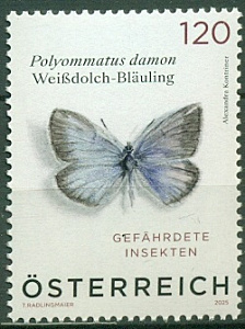 Австрия, 2025, Бабочка, 1 марка